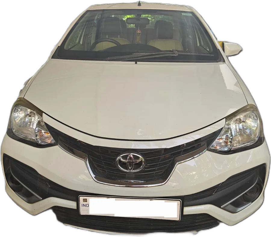 Toyota Etios — chauffeur-driven vehicle